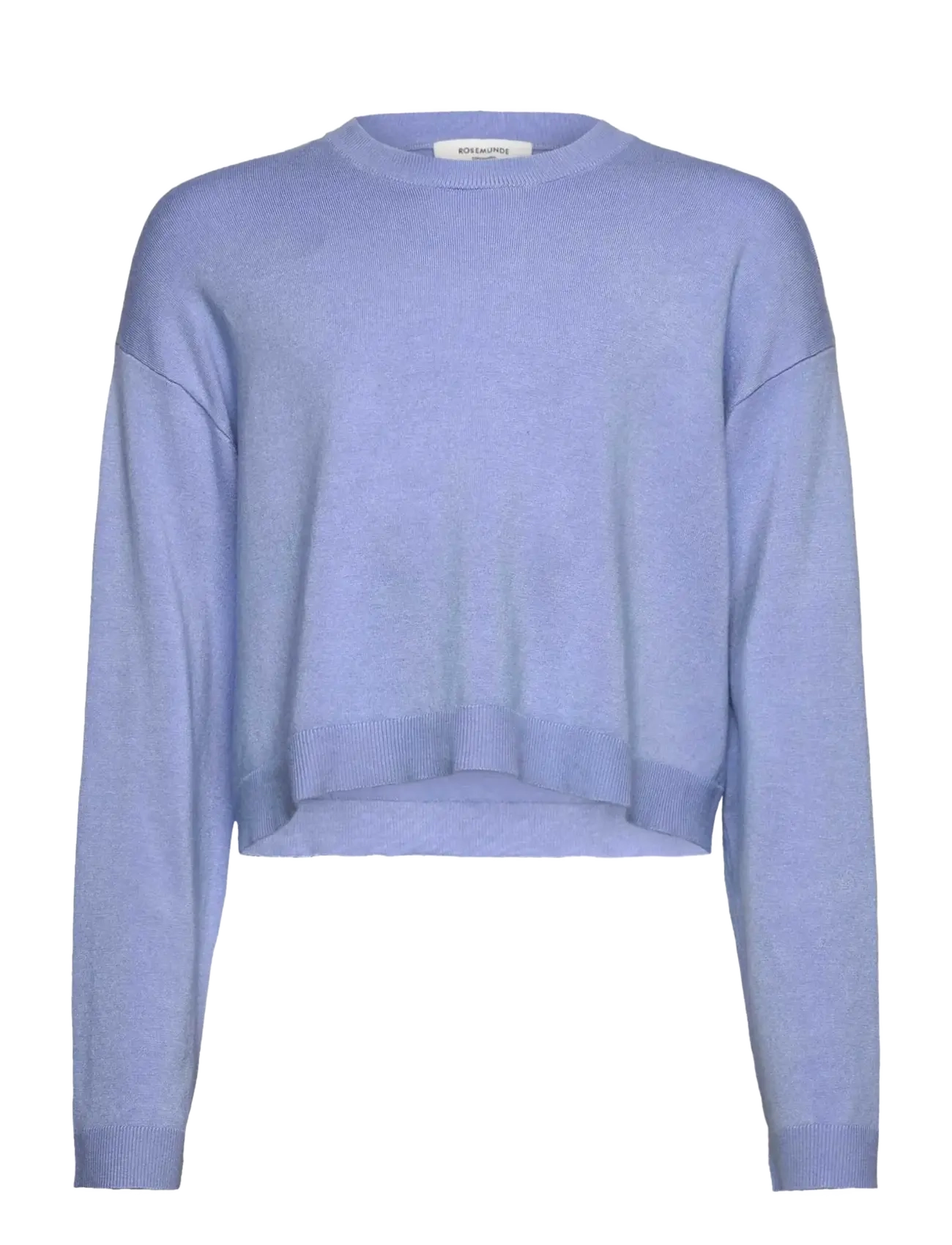 Rosemunde Kids RKDenise LS Short Boxy Pullover - Riided - DUTCH BLUE / blue
