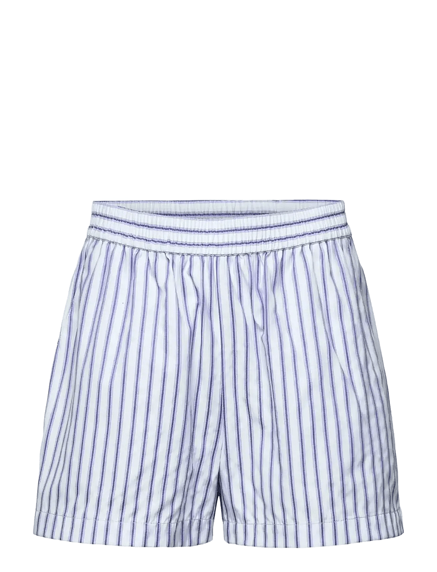 Rosemunde Kids - RKUlla MW Shorts - casual shorts - baby blue stripe - 1