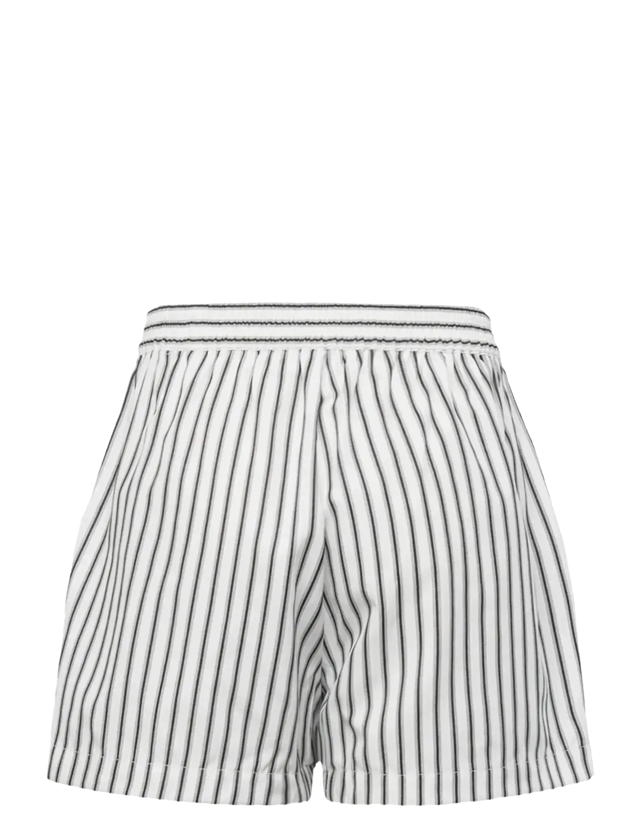 Rosemunde Kids - RKUlla MW Shorts - casual shorts - black white stripe - 1