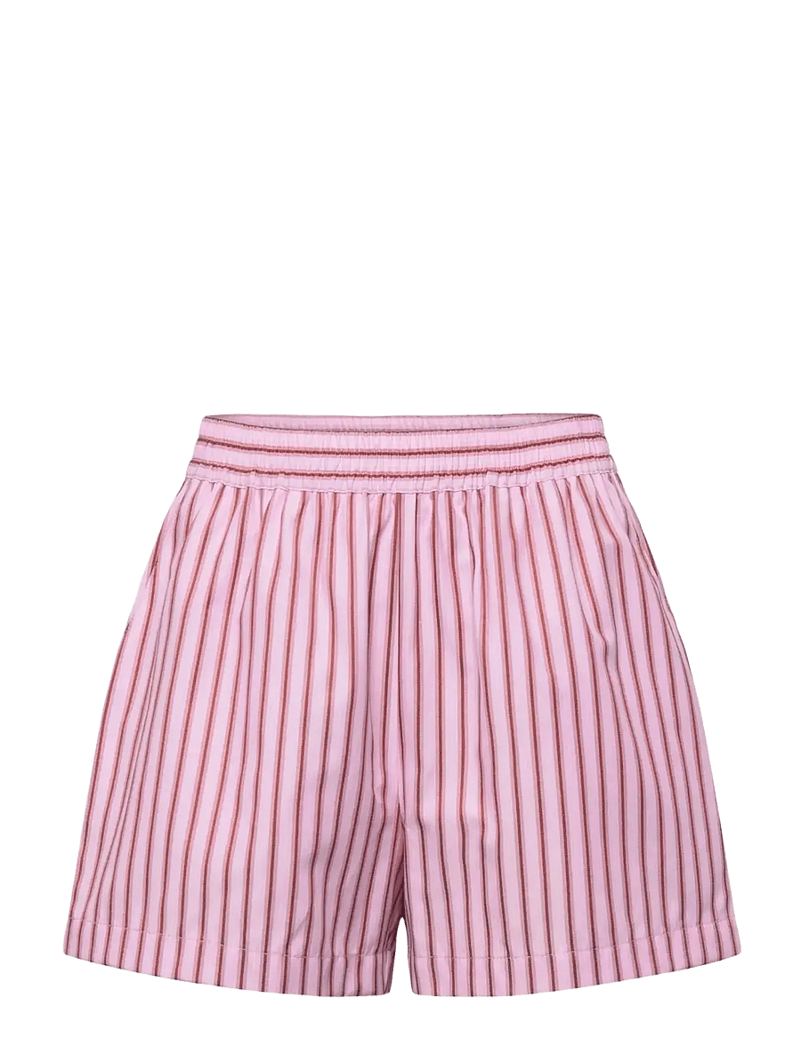 Rosemunde Kids - RKUlla MW Shorts - rennot shortsit - pink stripe - 0