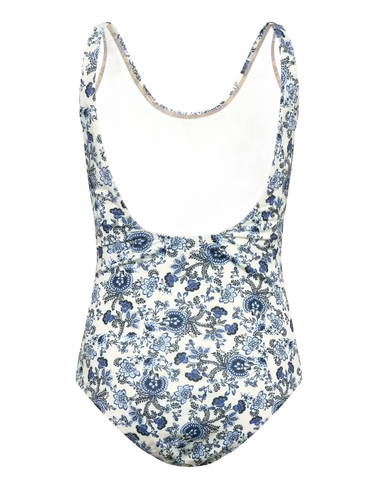 Rosemunde Kids - RKShiitake Low Back Swimsuit - badeanzüge - blue boho ao print - 1