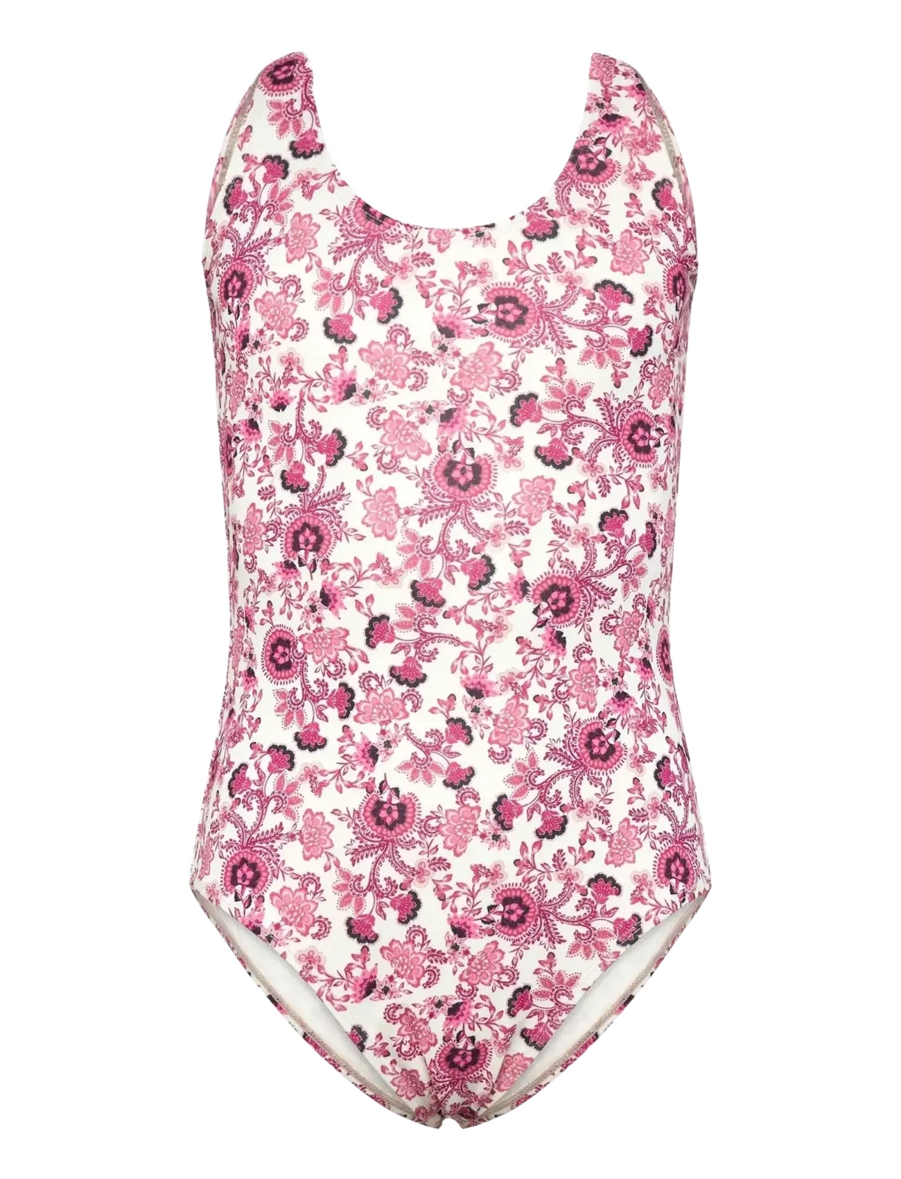 Rosemunde Kids RKShiitake Low Back Swimsuit - Badedragter - PINK BOHO AO PRINT / pink/rose