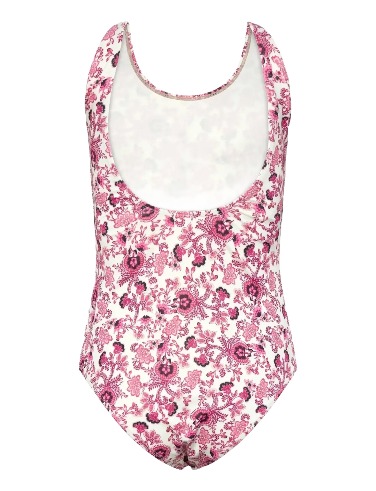 Rosemunde Kids - RKShiitake Low Back Swimsuit - uimapuvut - pink boho ao print - 1