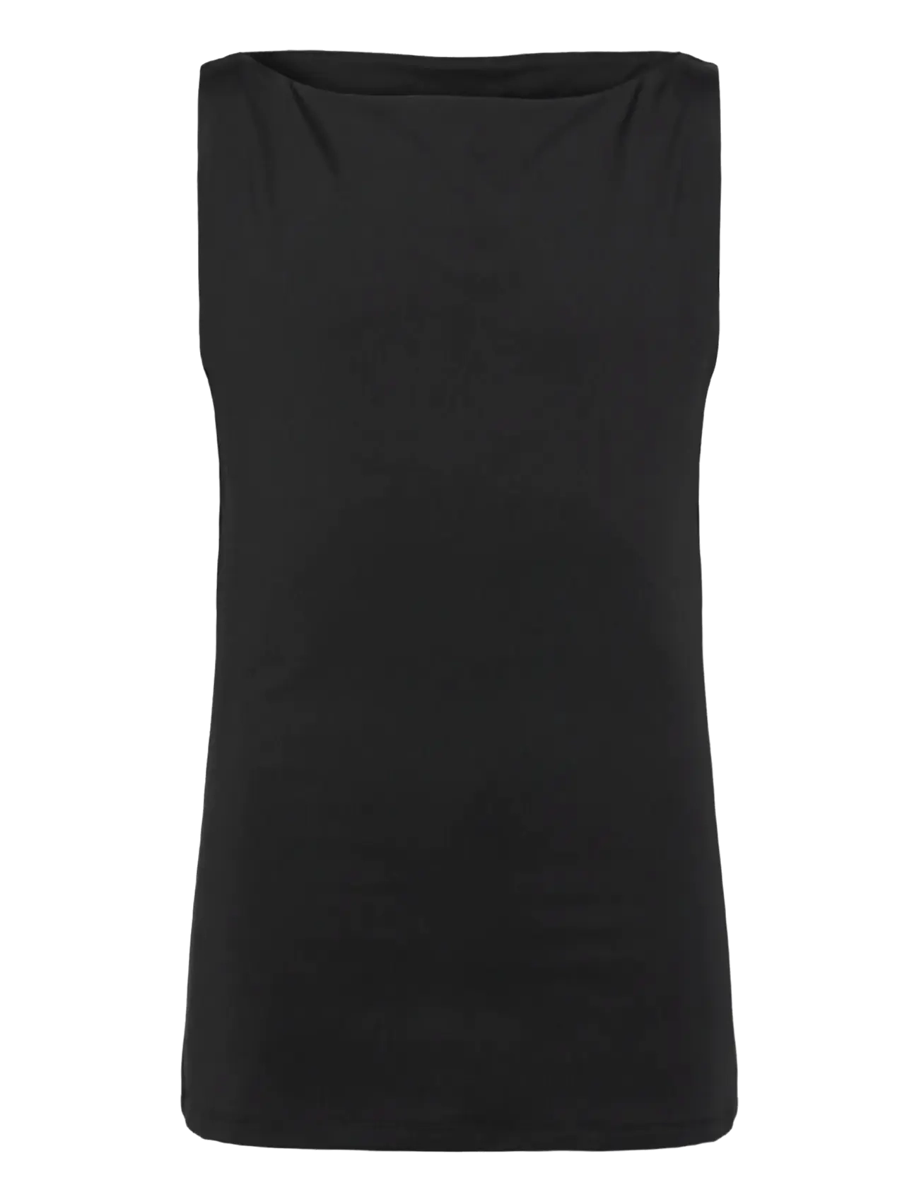 Rosemunde Kids RKBillie SL Boatneck Top - Ærmeløs undertrøje - BLACK / black