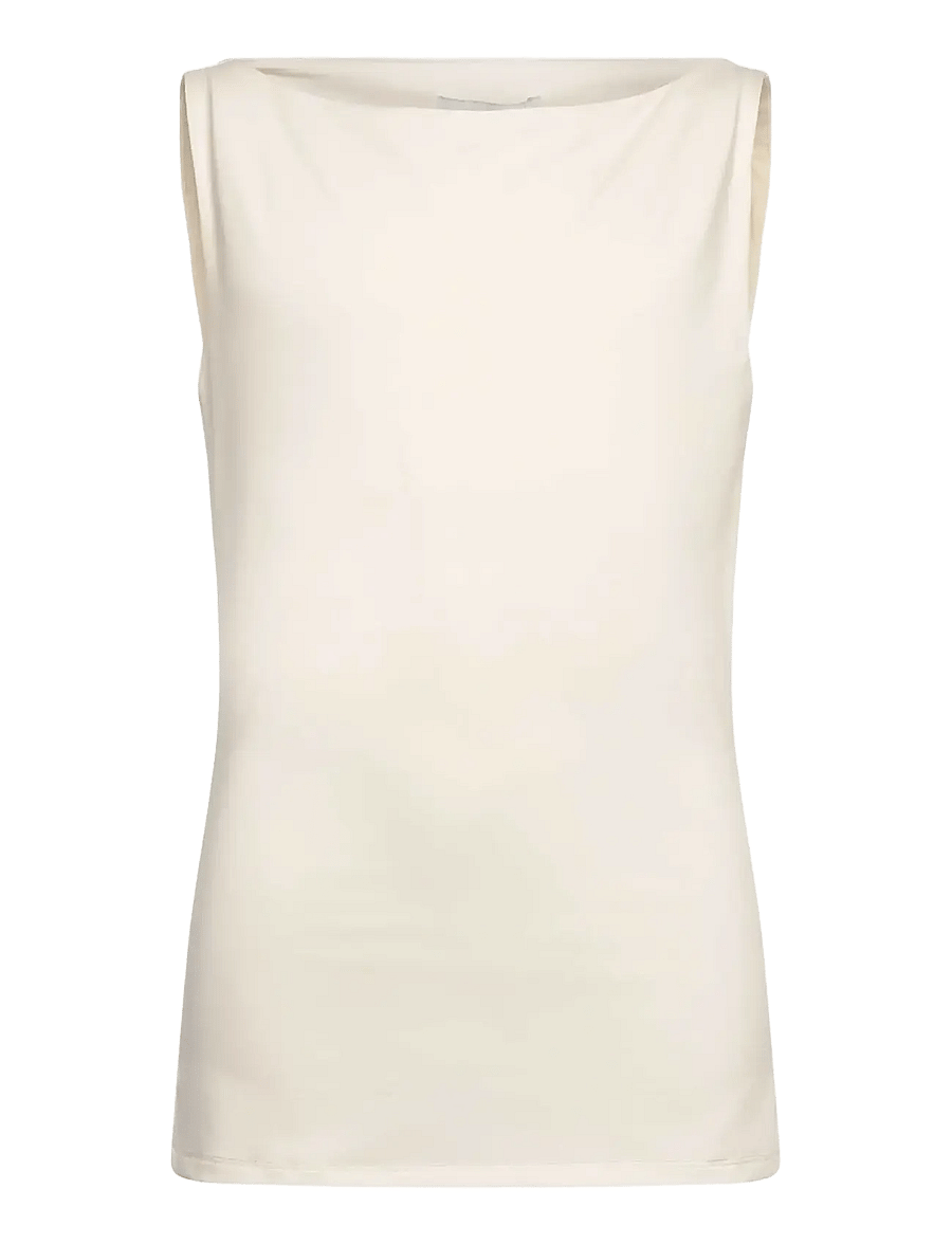 Rosemunde Kids - RKBillie SL Boatneck Top - débardeurs - ivory - 1
