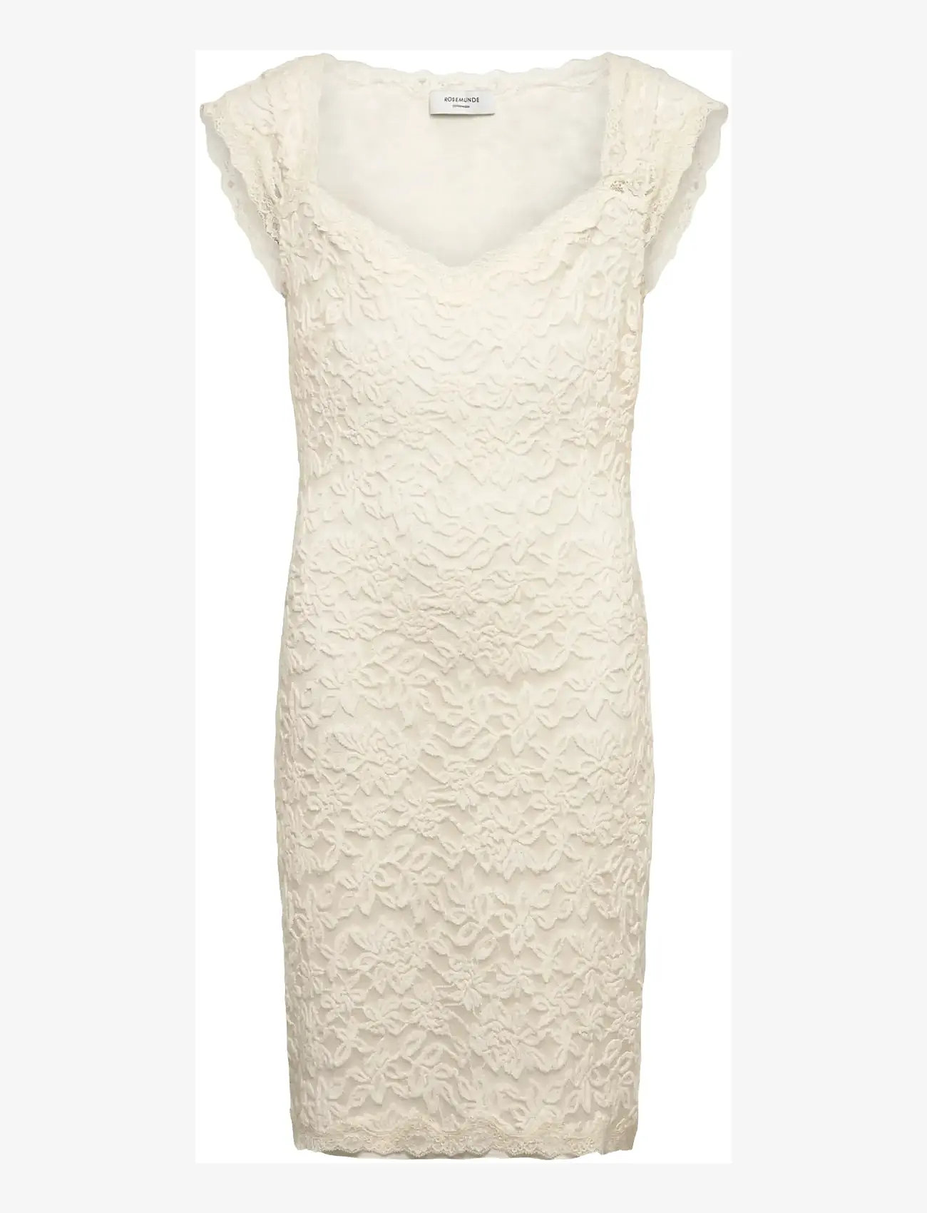 Rosemunde Kids - RKDelicia Lace Capsleeve Short Dres - dresses - ivory - 1