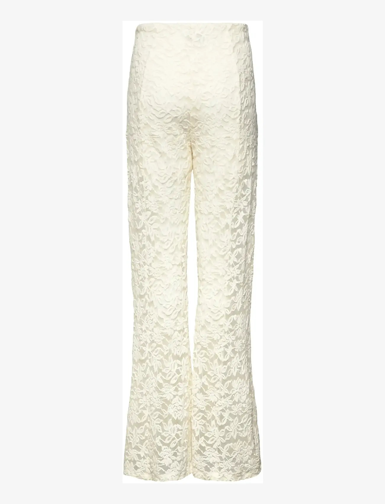 Rosemunde Kids - RKDelicia Lace MW Lace Trousers - byxor - ivory - 2