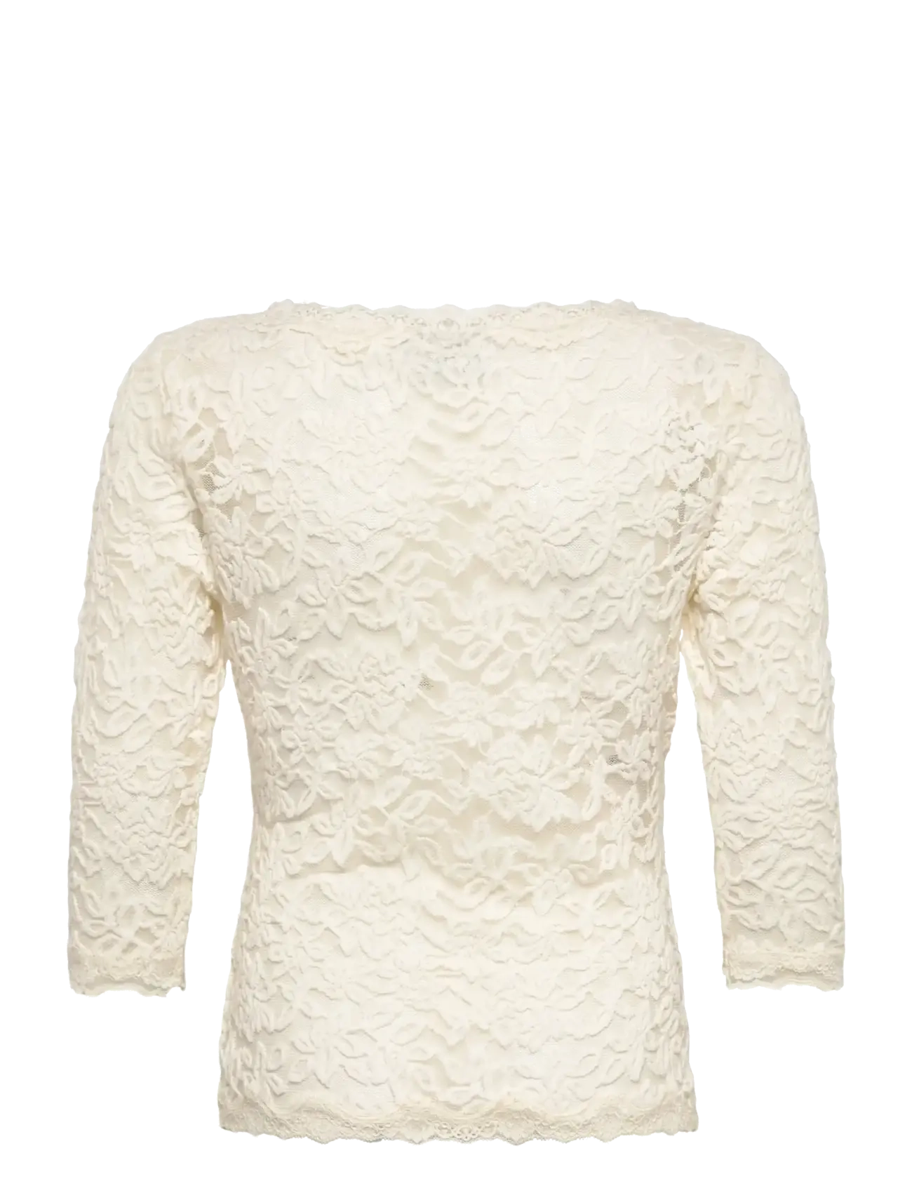 Rosemunde Kids - RKDelicia Lace 3/4 Sleeve Cardigan - t-shirts à manches longues - ivory - 1