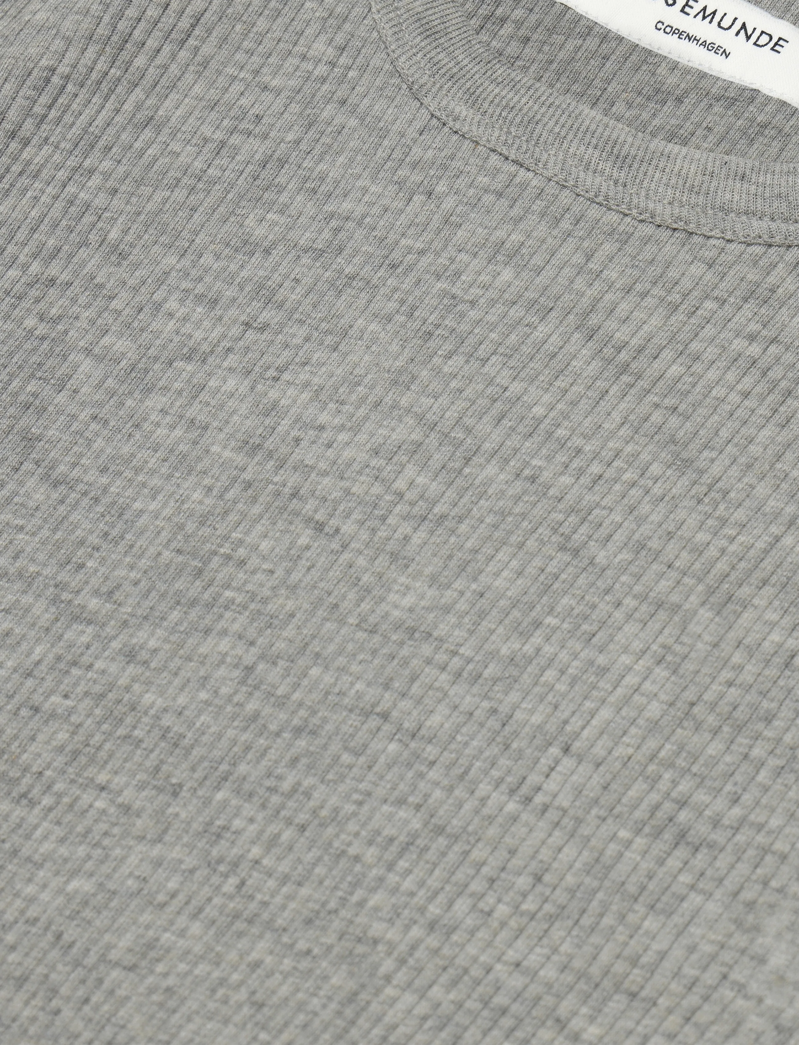 Rosemunde Kids - RKBalta Modal SS T-shirt - lühikeste varrukatega t-särgid - light grey melange - 2