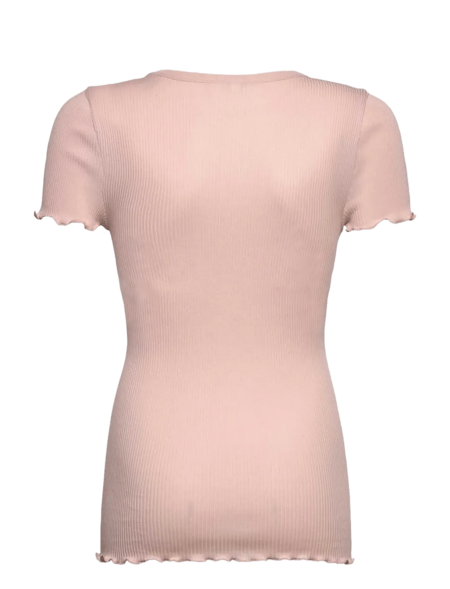 Rosemunde Kids - RKBalta Modal SS T-shirt - lühikeste varrukatega t-särgid - rose smoke - 1