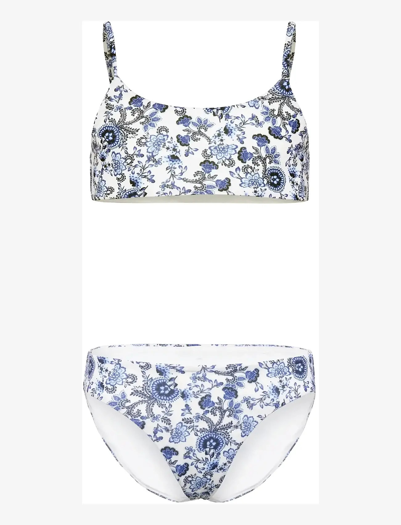Rosemunde Kids - RKShiitake Bikini Set - bikinis - blue boho ao print - 0