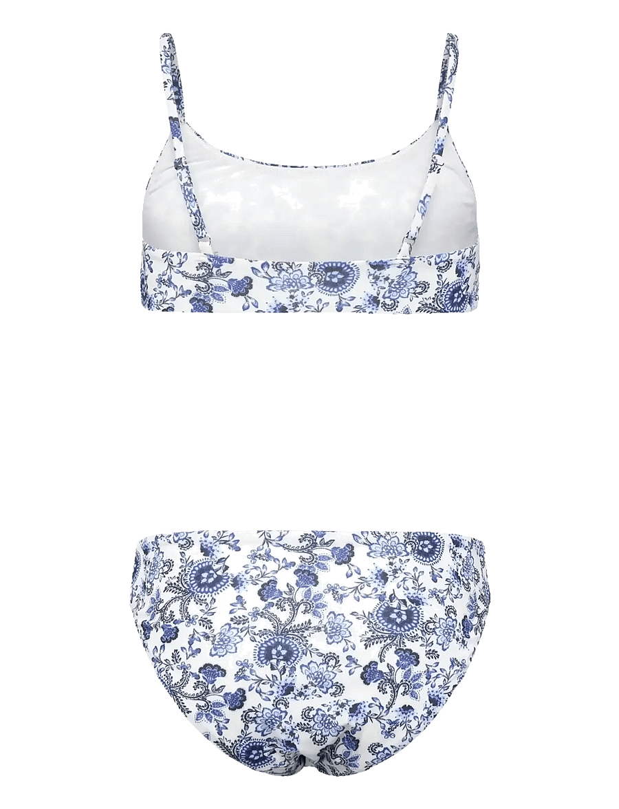 Rosemunde Kids - RKShiitake Bikini Set - bikinis - blue boho ao print - 1