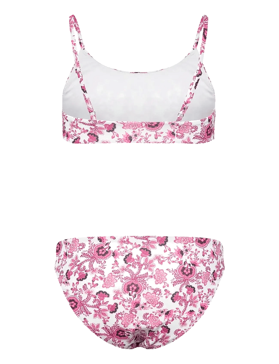 Rosemunde Kids - RKShiitake Bikini Set - bikinis - pink boho ao print - 1