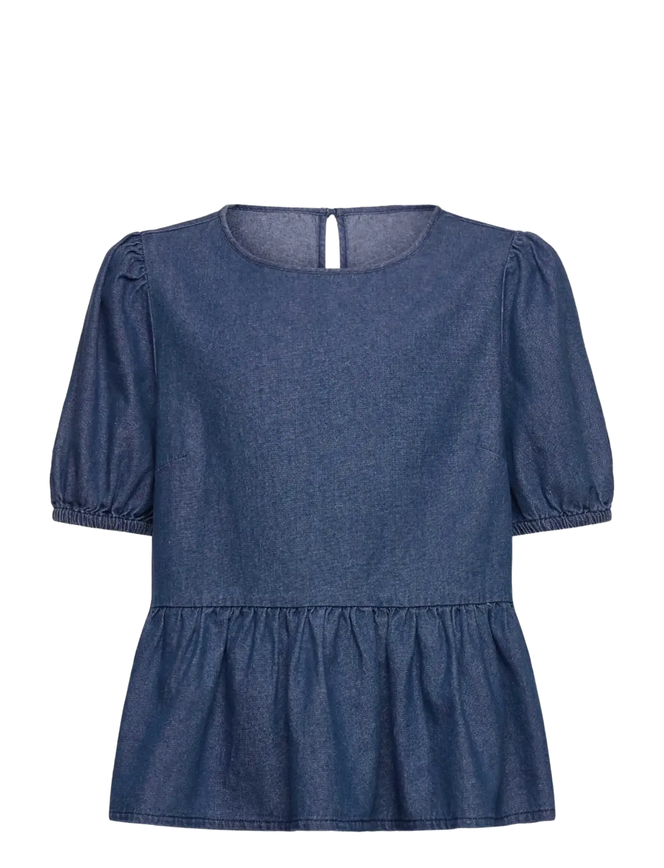 Rosemunde Kids RKLise Denim SS Blouse - Pluusid ja tuunikad - DENIM BLUE / blue