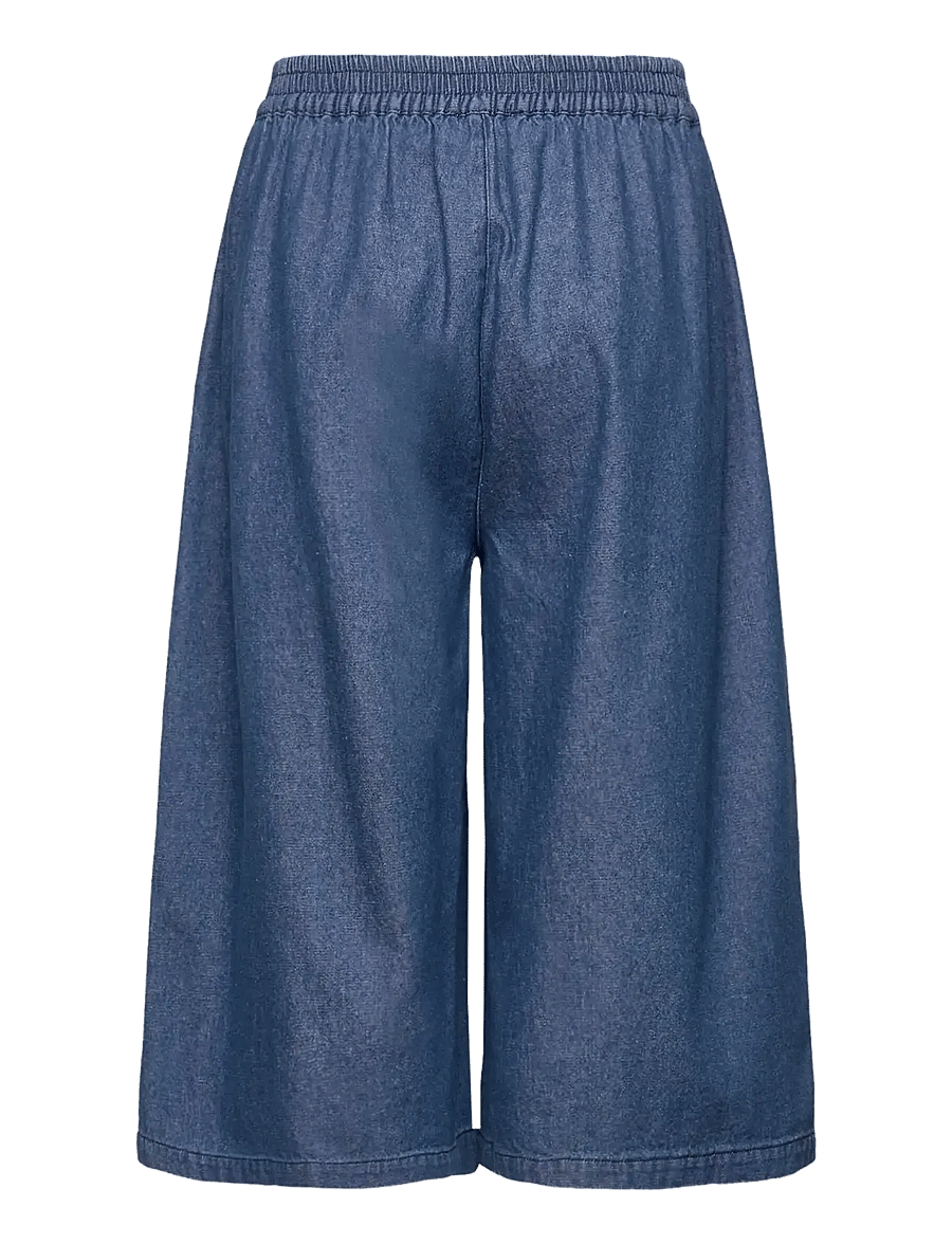 Rosemunde Kids - RKLise Denim MW Long Shorts - casual shorts - denim blue - 1