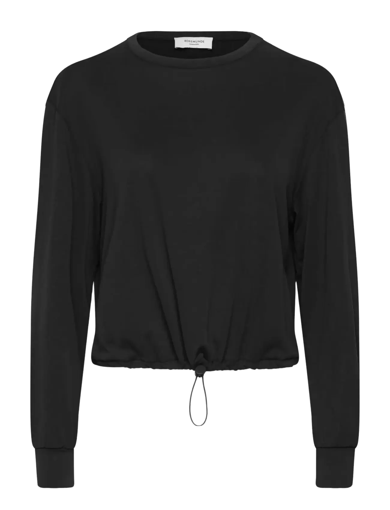 Rosemunde Kids - RKElma Modal LS O-Neck T-shirt - pikkade varrukatega t-särgid - black - 1