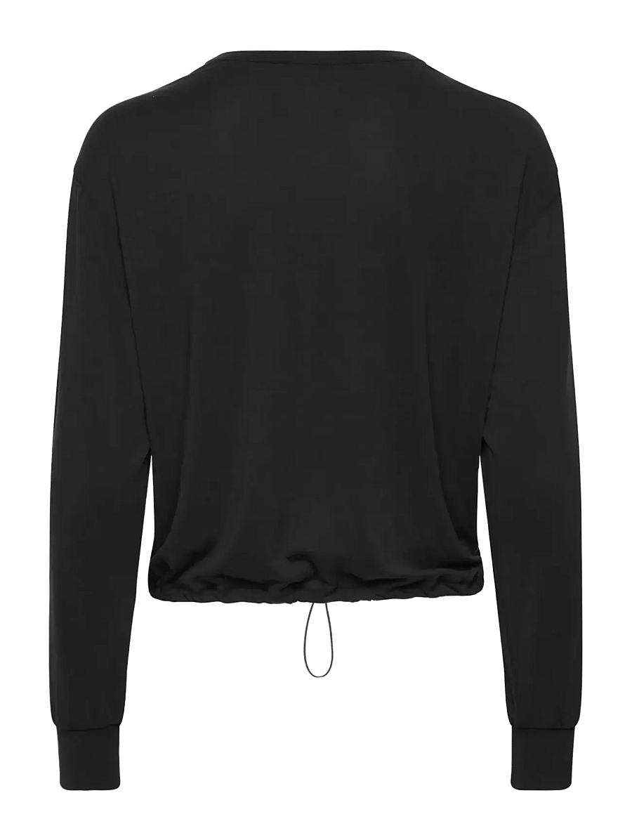 Rosemunde Kids - RKElma Modal LS O-Neck T-shirt - pikkade varrukatega t-särgid - black - 2