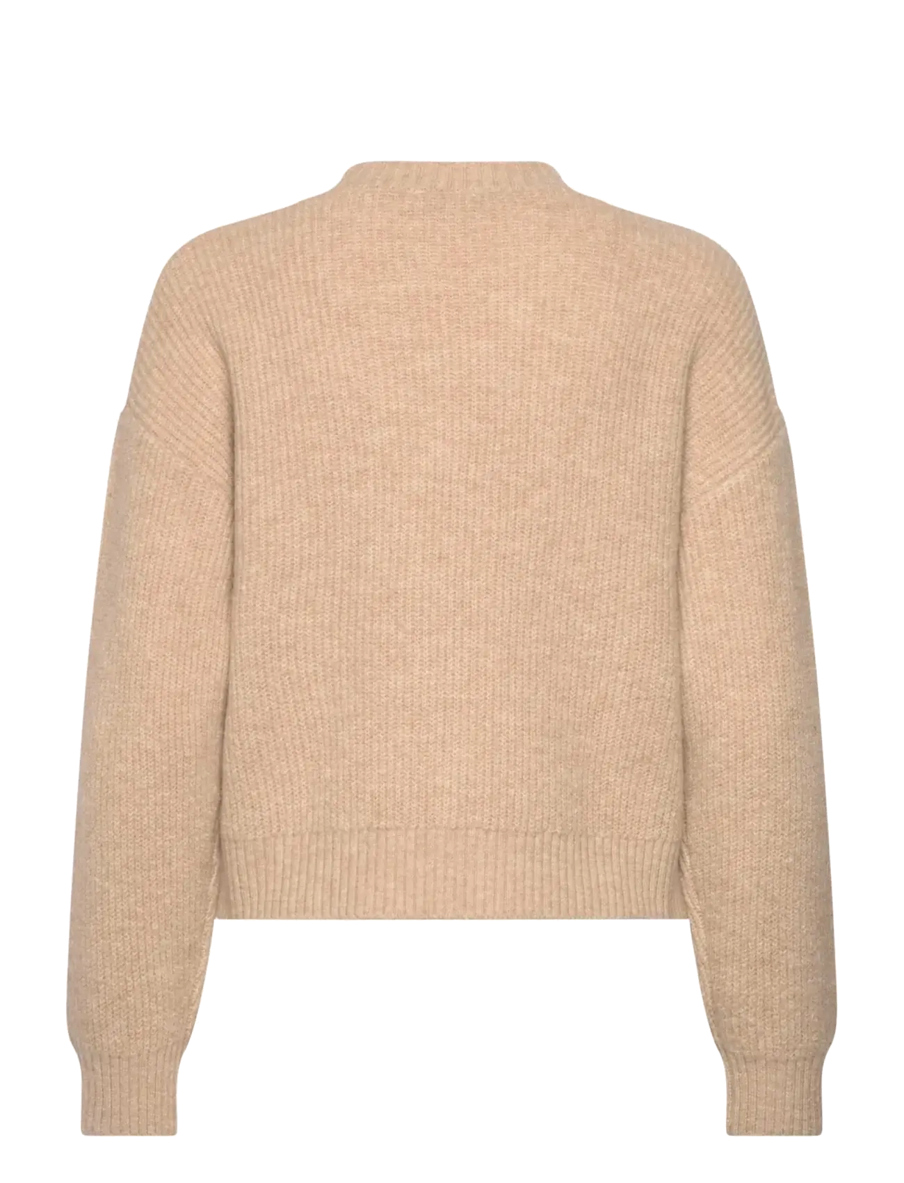Rosemunde Kids - RKTinker Wool  Blend LS Short O-neck - trøjer - oat meal melange - 2