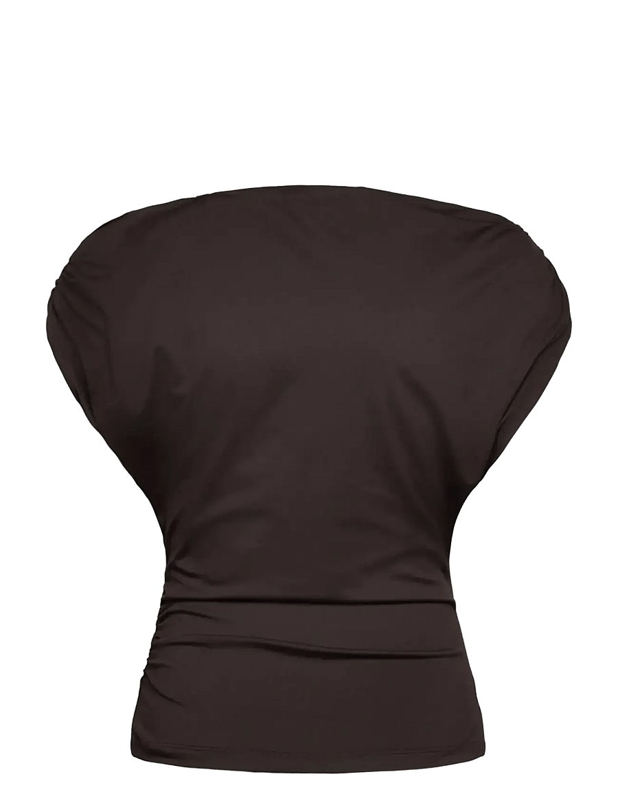 Rosemunde Kids - RKBridget Draped SS T-shirt - kurzärmelige - mole - 2