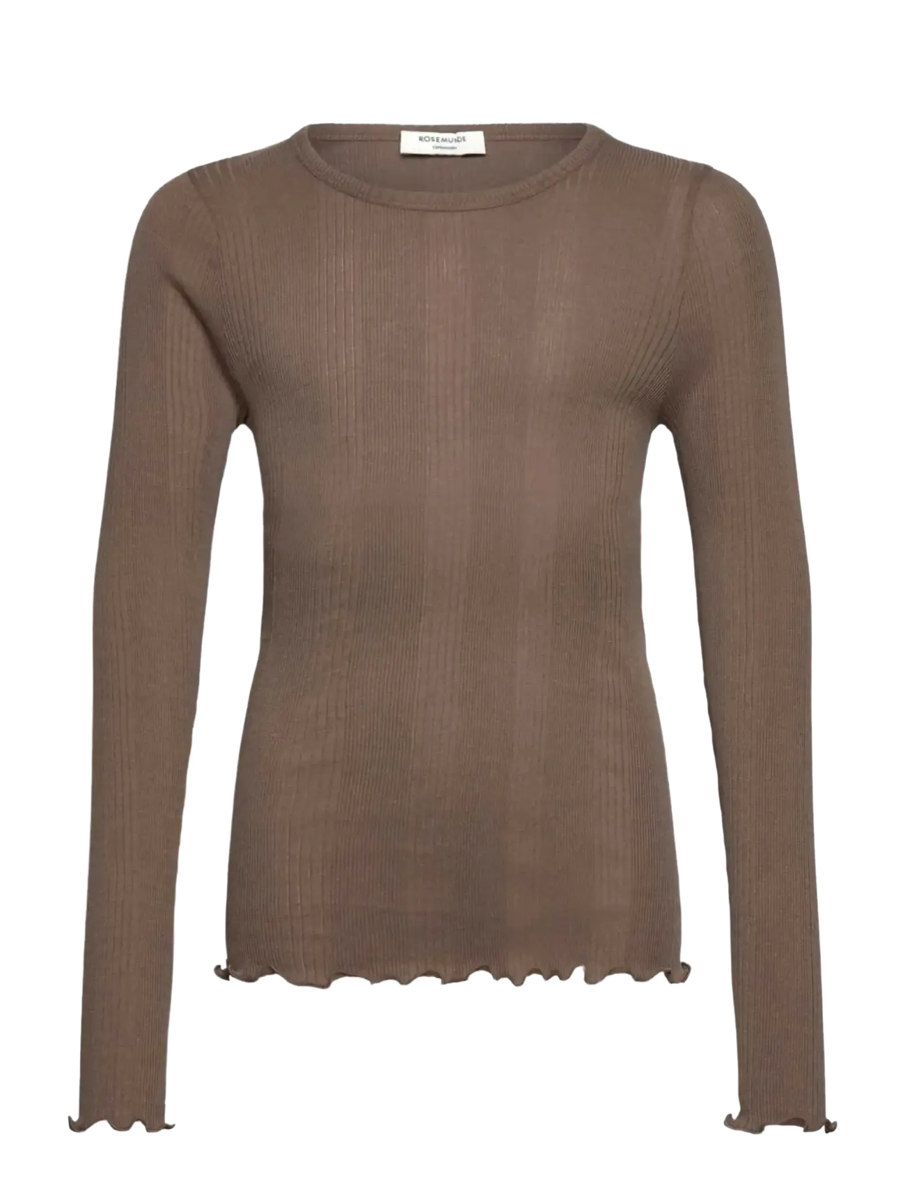 Rosemunde Kids RKBay LS T-shirt - Pikkade varrukatega T-särgid - WALNUT / brown