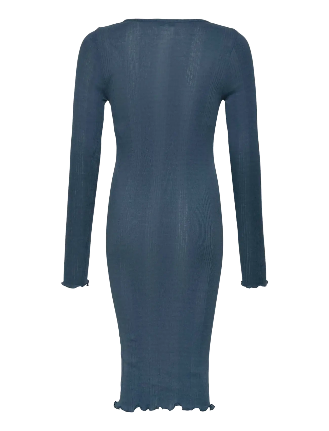 Rosemunde Kids - RKBayLS Midi Dress - langärmelige freizeitkleider - dark denim - 2