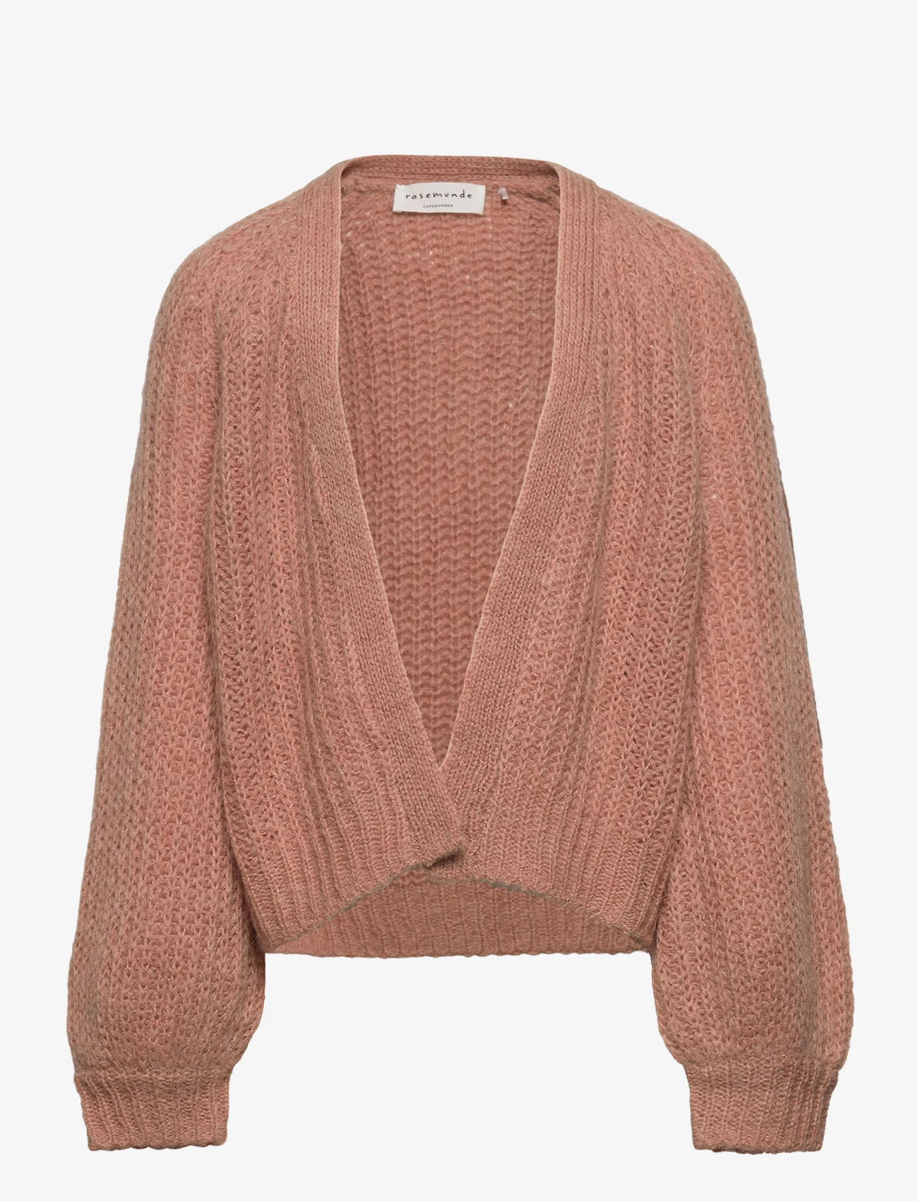 Rosemunde Kids - Partly recycle cardigan - burnt coral - 0