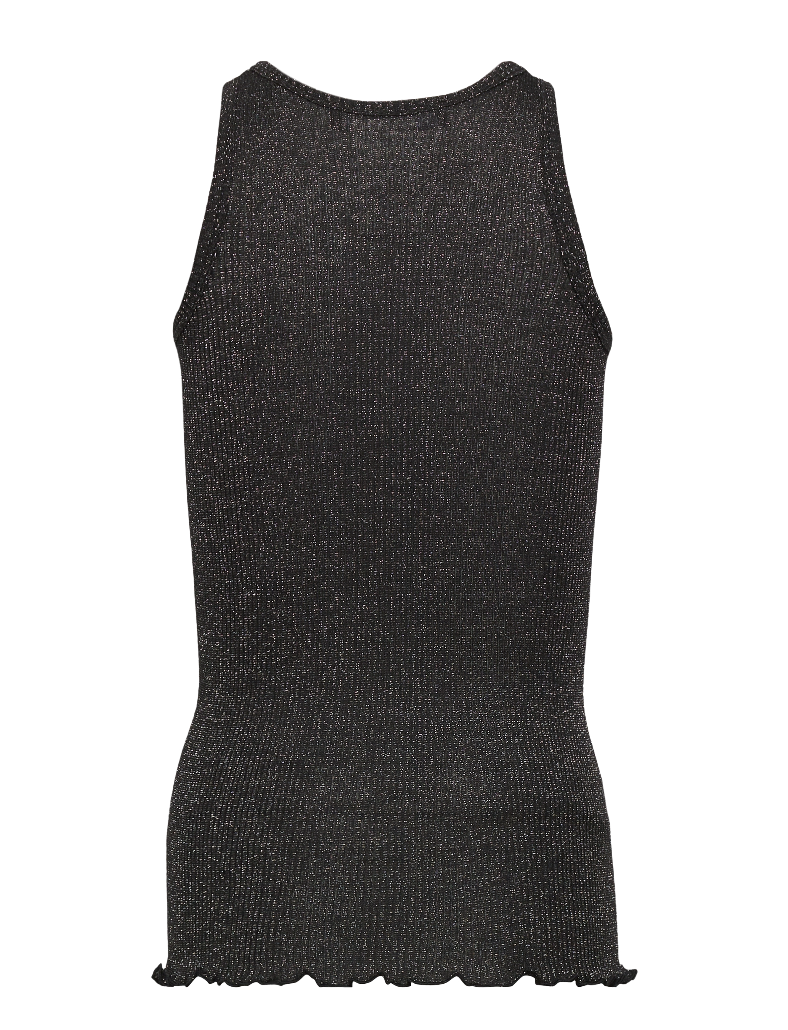 Rosemunde Kids - Cotton top w/ lurex - black silver shine - 1
