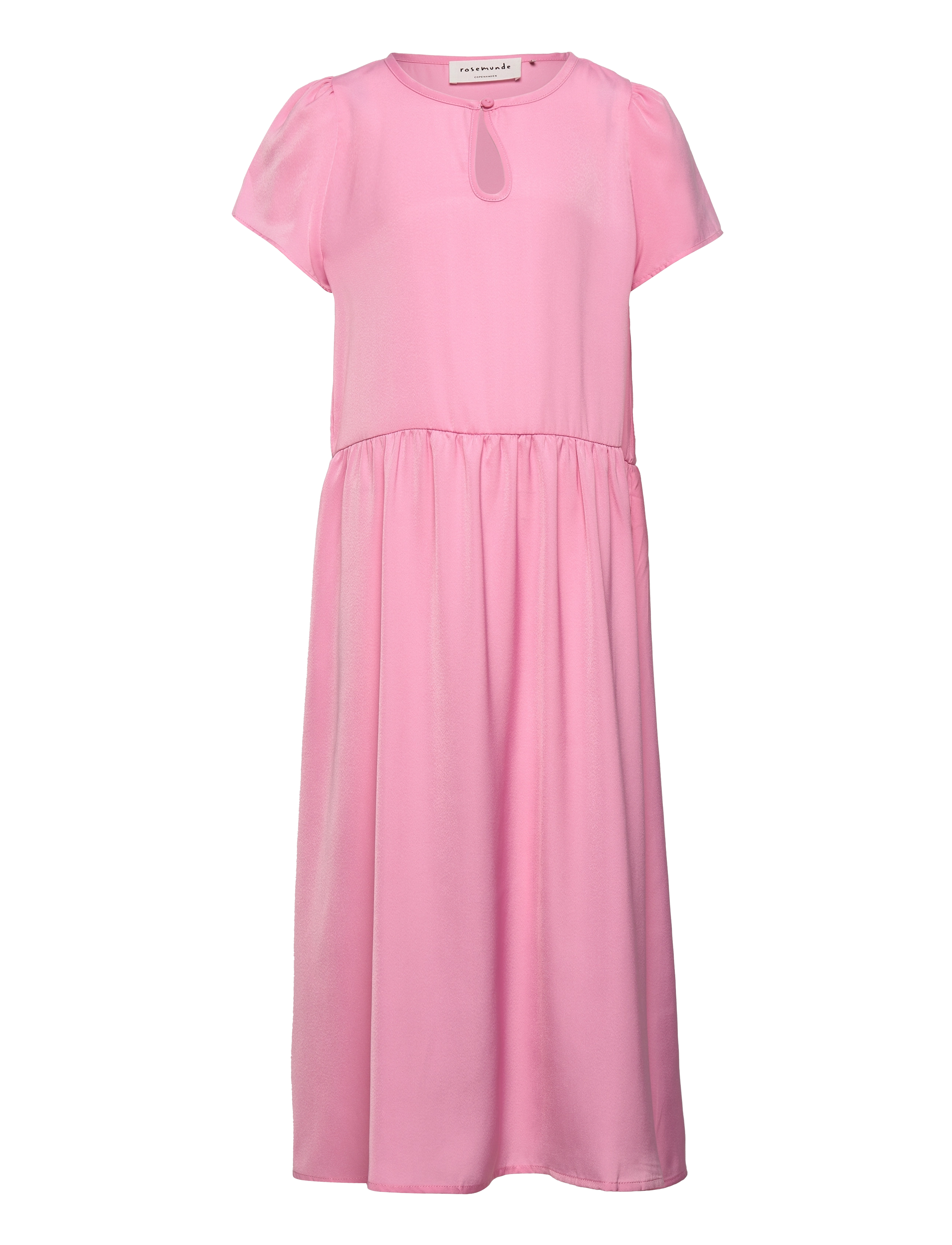 Rosemunde Kids Dress ss - Rosemunde Kids - BUBBLEGUM PINK / pink/rose