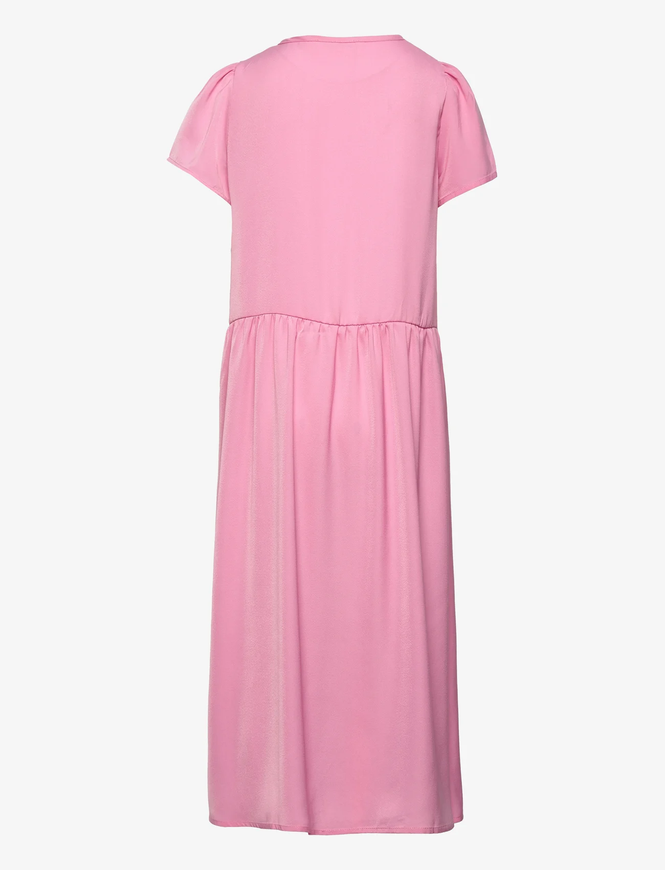 Rosemunde Kids - Dress ss - kurzärmelige freizeitkleider - bubblegum pink - 1