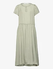 Rosemunde Kids - Dress ss - short-sleeved casual dresses - desert sage - 0