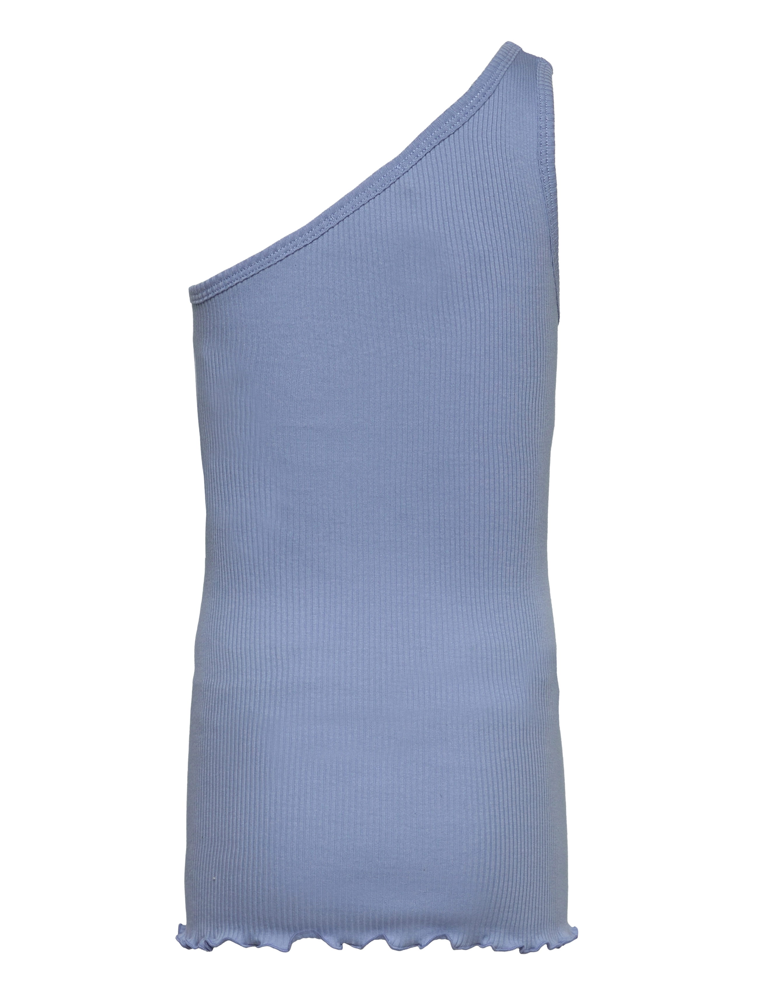 Rosemunde Kids - Cotton one shoulder top - blue heaven - 1