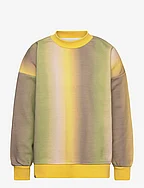 Sweatshirt - YELLOW GRADIENT PRINT