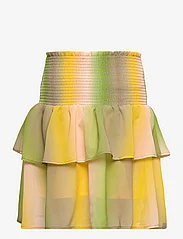 Rosemunde Kids - Recycled polyester skirt - korta kjolar - yellow gradient print - 1