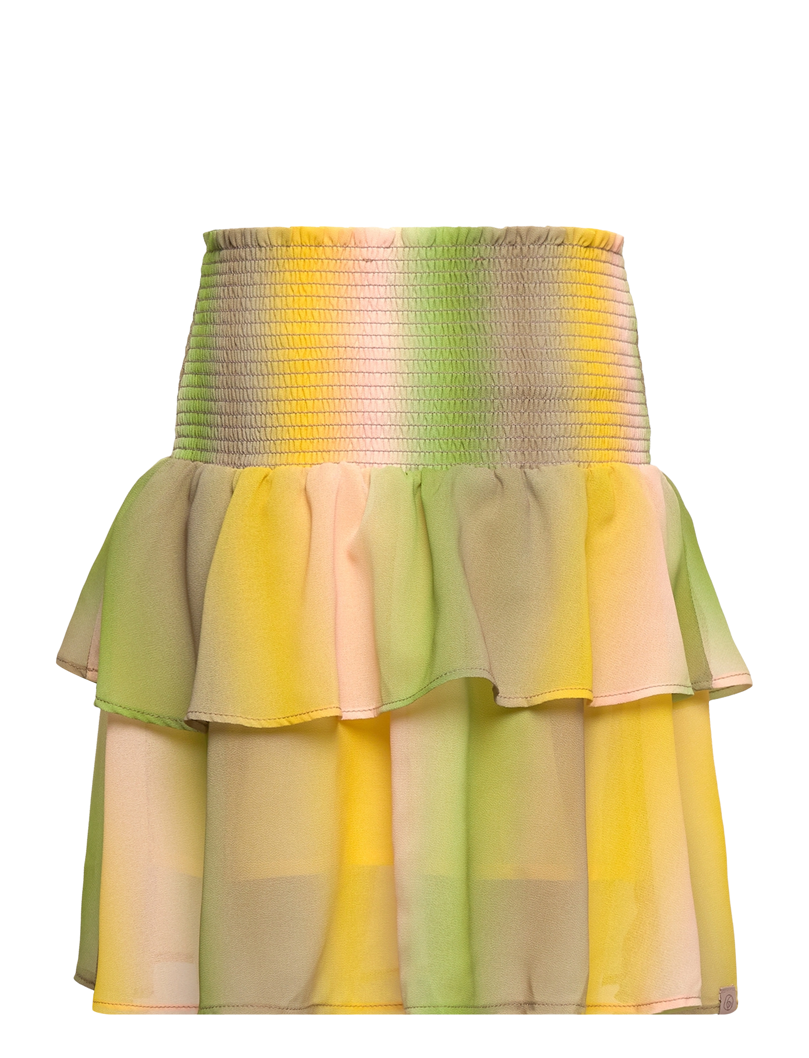 Rosemunde Kids - Recycled polyester skirt - kurze röcke - yellow gradient print - 1