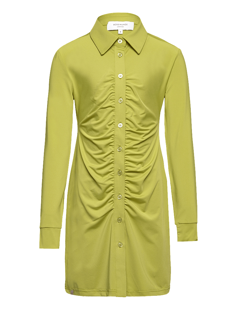 Rosemunde Kids - Dress - langärmelige freizeitkleider - avokado green - 0