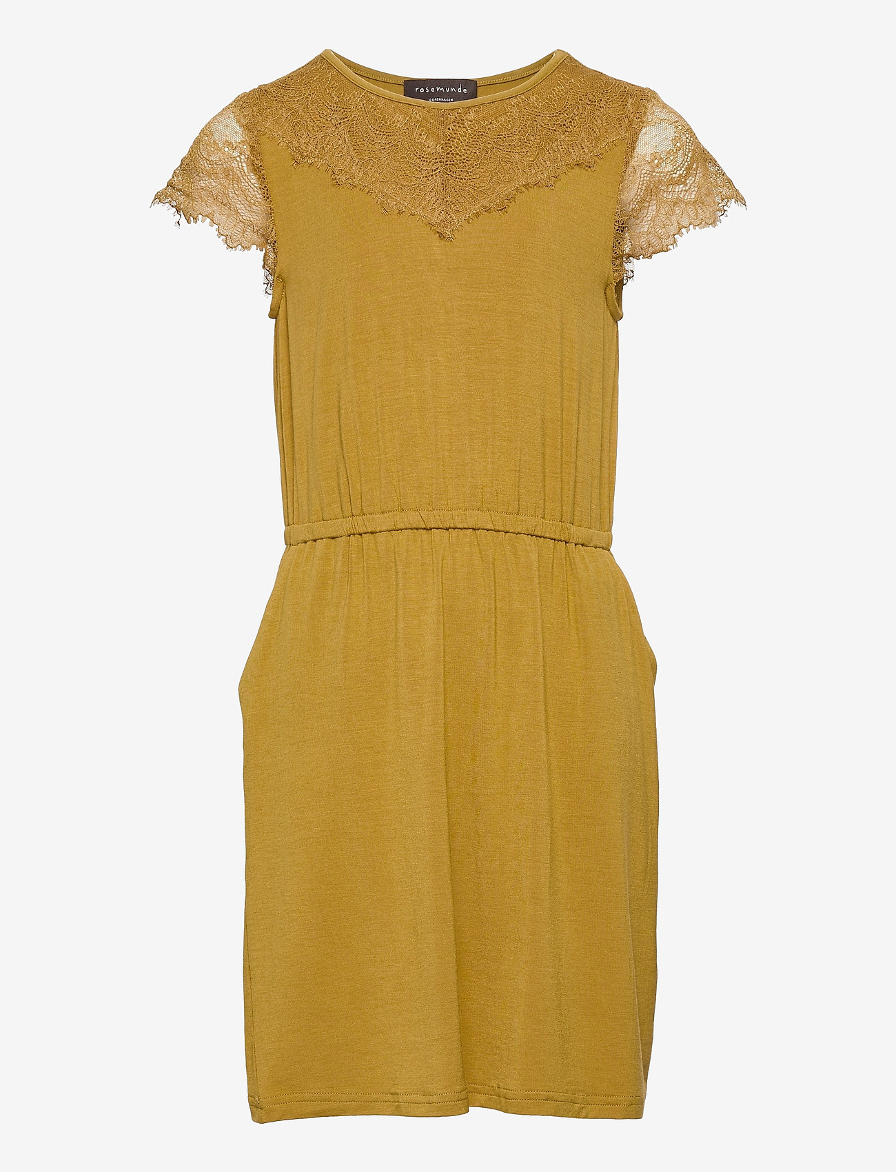Rosemunde Kids - Dress ss - forest moss - 0