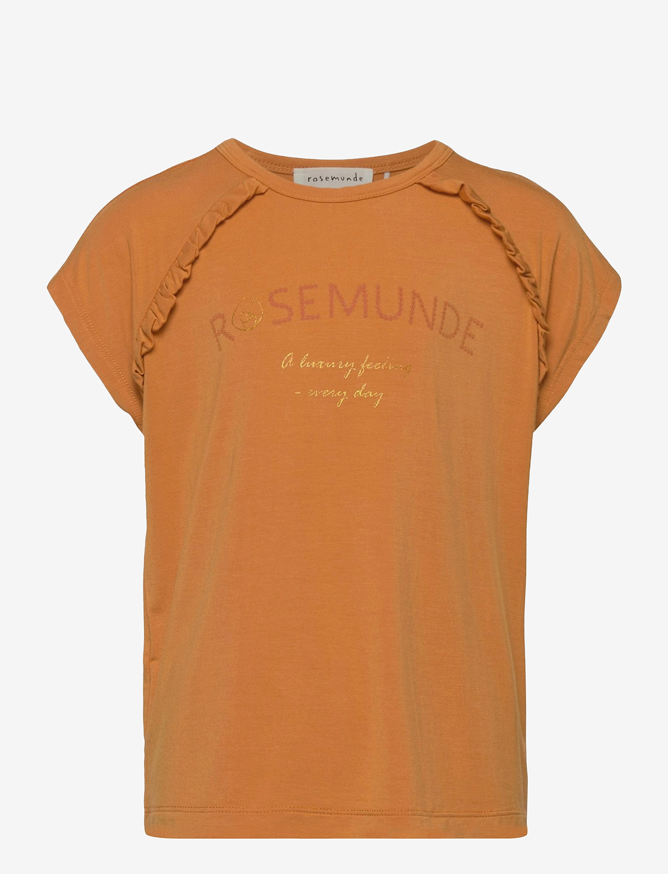 DUSTY ORANGE ROSE LETTERS PRINT