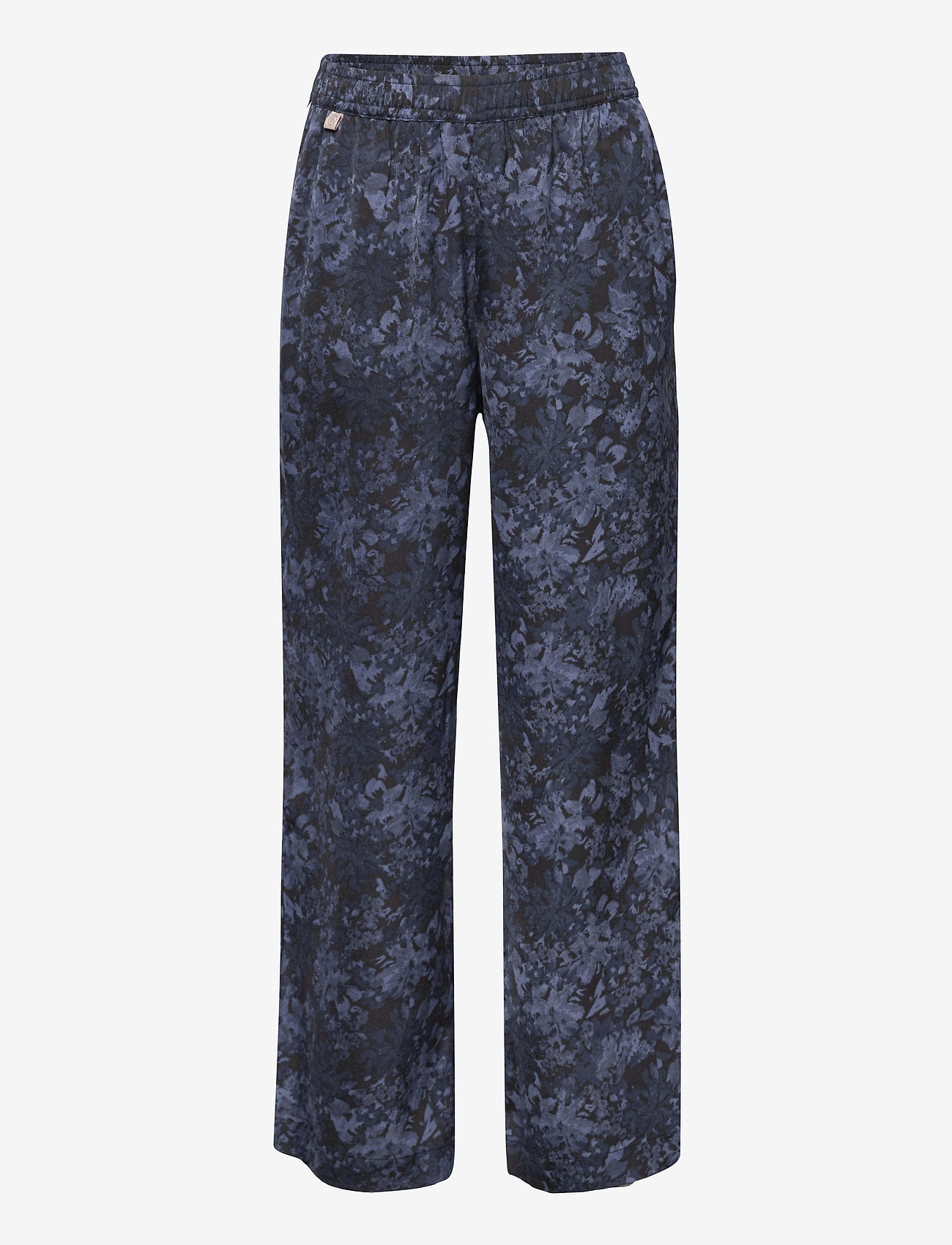 Rosemunde Kids - Recycle polyester trousers - blue flower garden print - 0