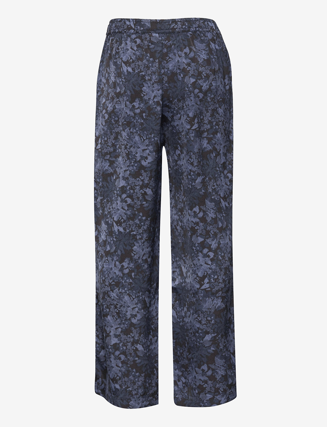 Rosemunde Kids - Recycle polyester trousers - blue flower garden print - 1