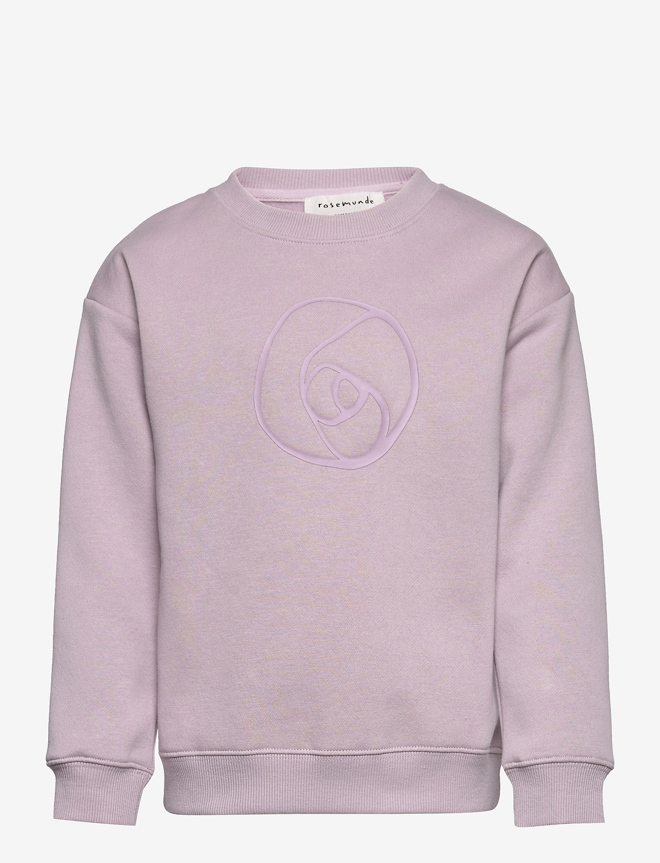 Rosemunde Kids - Sweatshirt ls - iris purple girls rose logo - 0