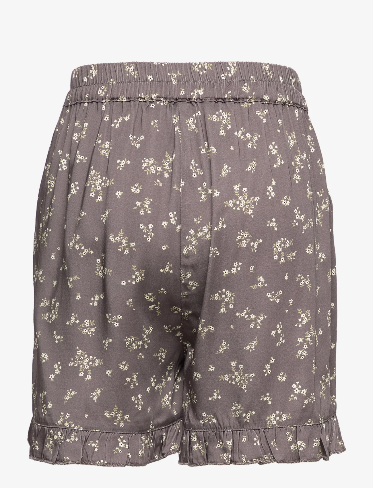Rosemunde Kids - Shorts - chino shorts - grey summer flower print - 1