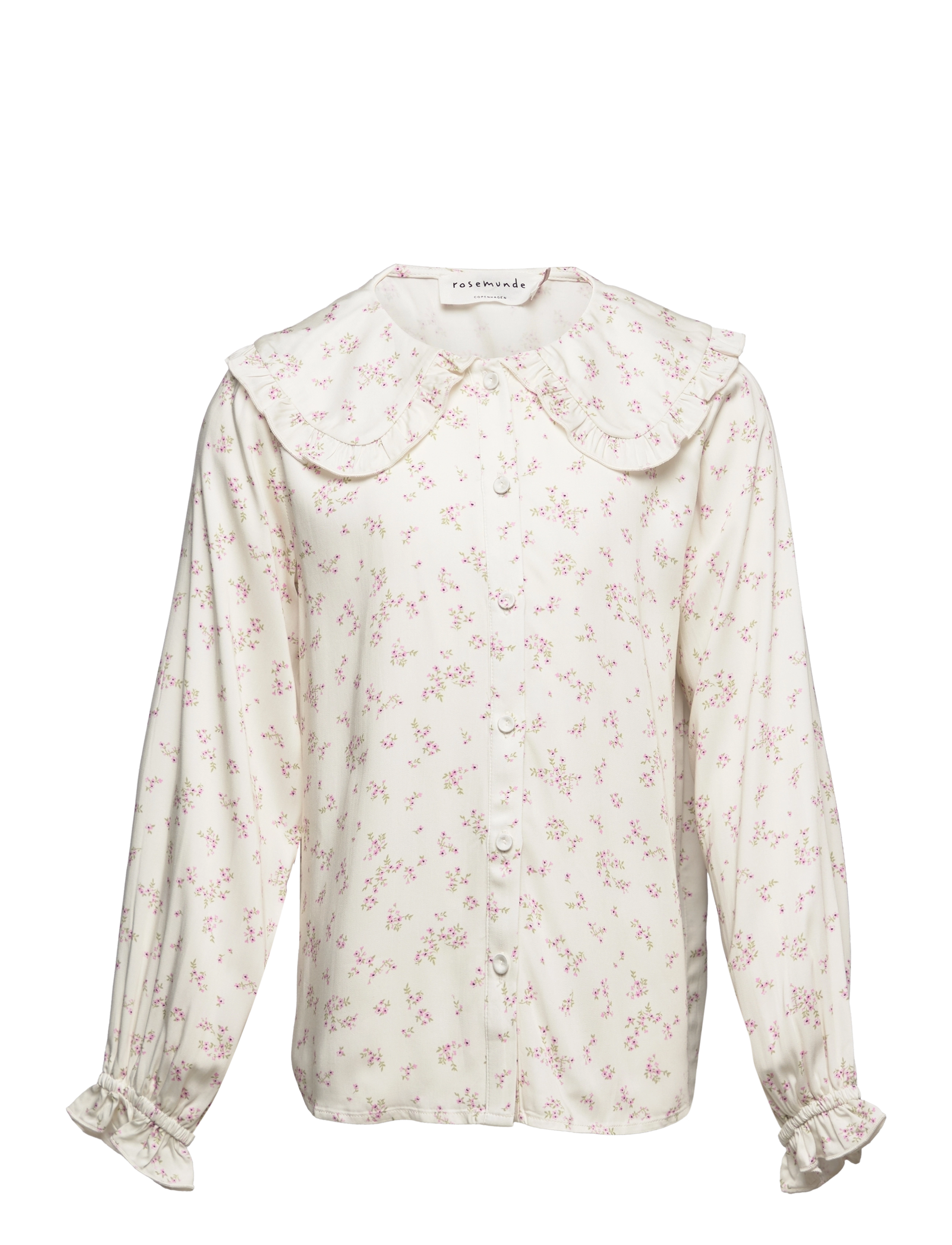 Rosemunde Kids Shirt ls - Rosemunde Kids - IVORY SUMMER FLOWER PRINT / multi