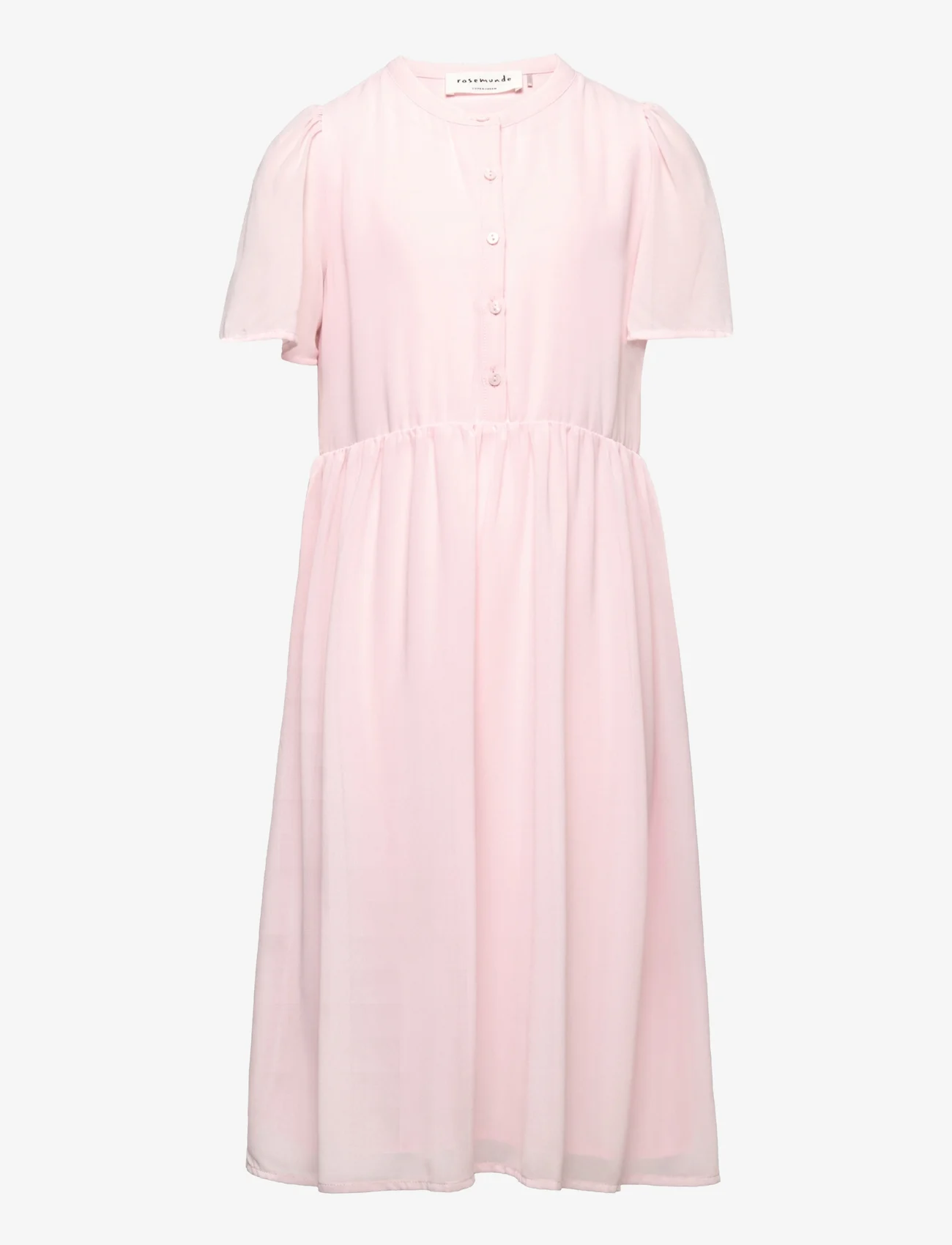 Rosemunde Kids - Recycled polyester dress ss - vakarinės suknelės - rose cloud - 0