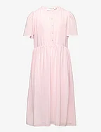 Recycled polyester dress ss - ROSE CLOUD