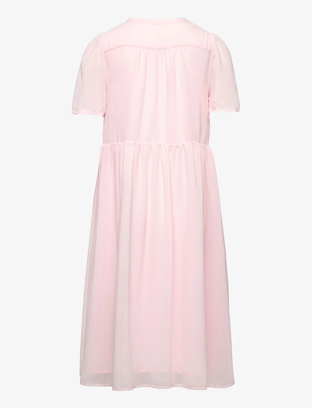 Rosemunde Kids - Recycled polyester dress ss - vakarinės suknelės - rose cloud - 1