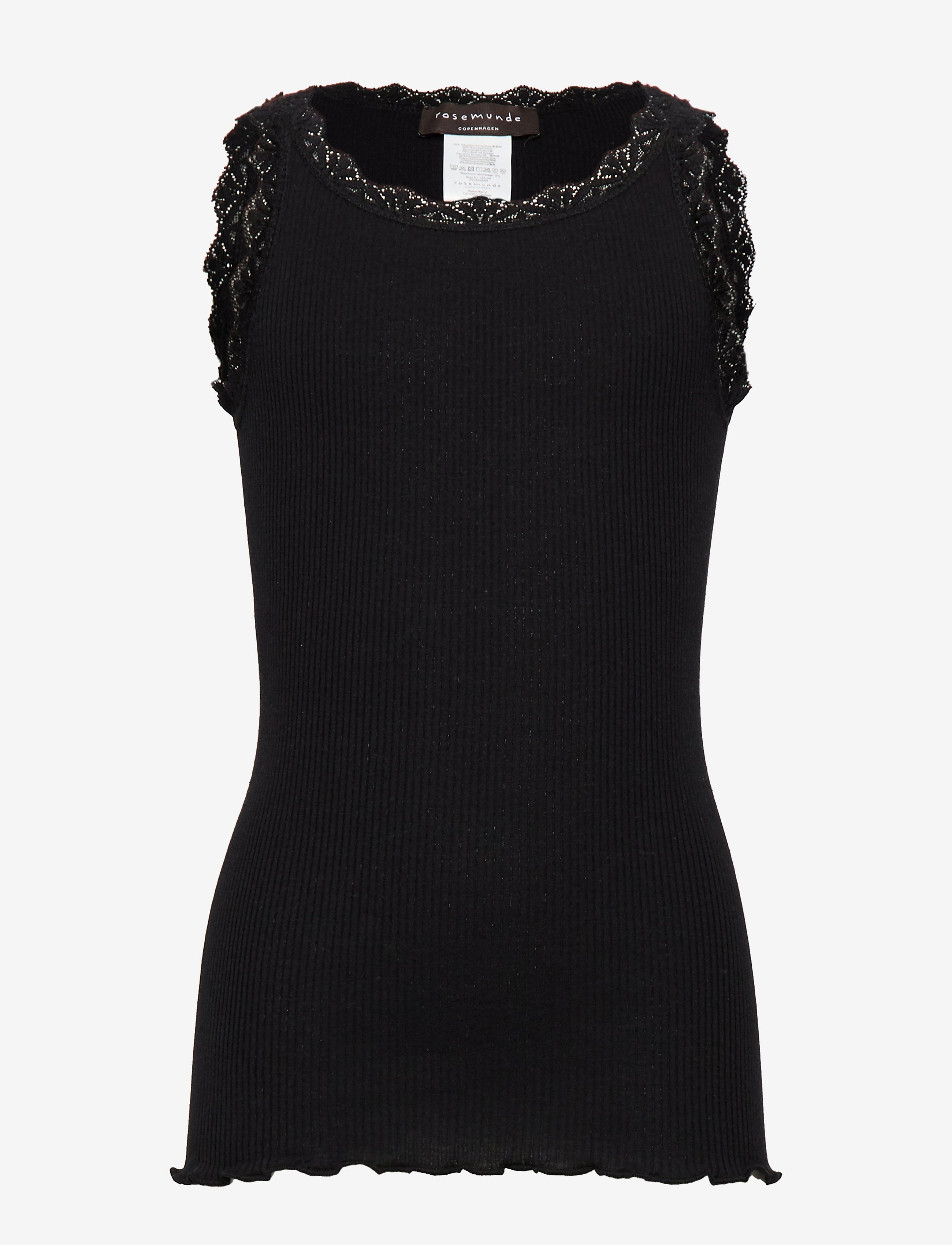 Rosemunde Kids RKBeatha SL Strap Lace Top - Rosemunde Kids - BLACK / black