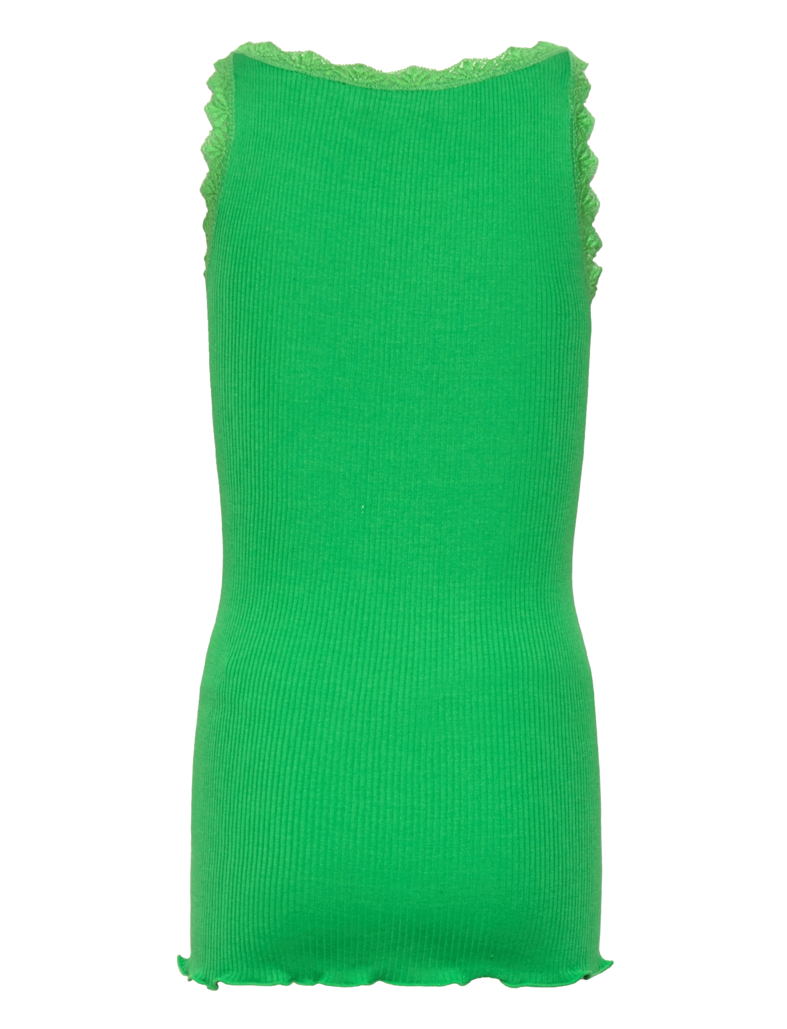 Rosemunde Kids - RKBeatha SL Strap Lace Top - tanktops - bright green - 1