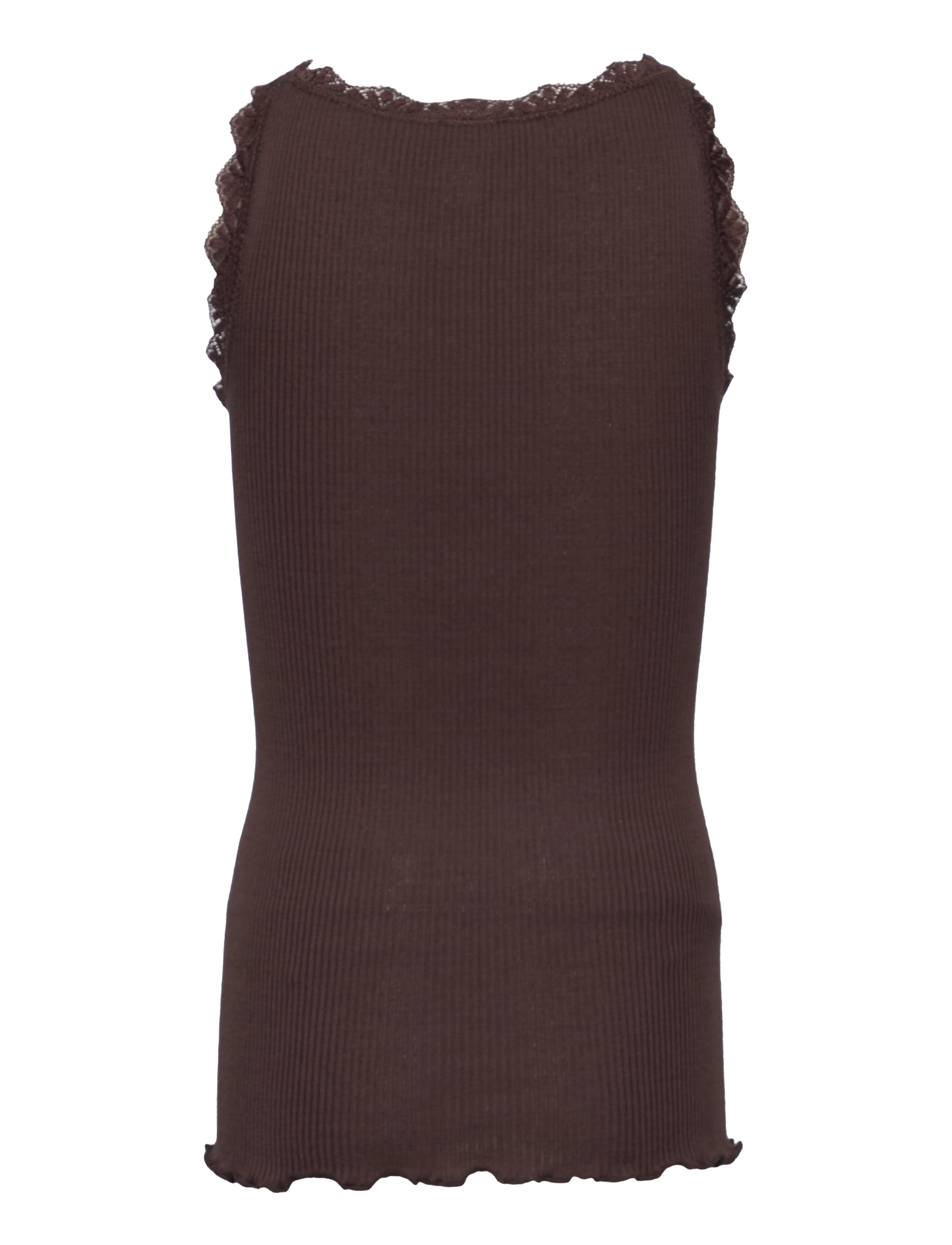 Rosemunde Kids - RKBeatha SL Strap Lace Top - linnen - coffee bean - 1