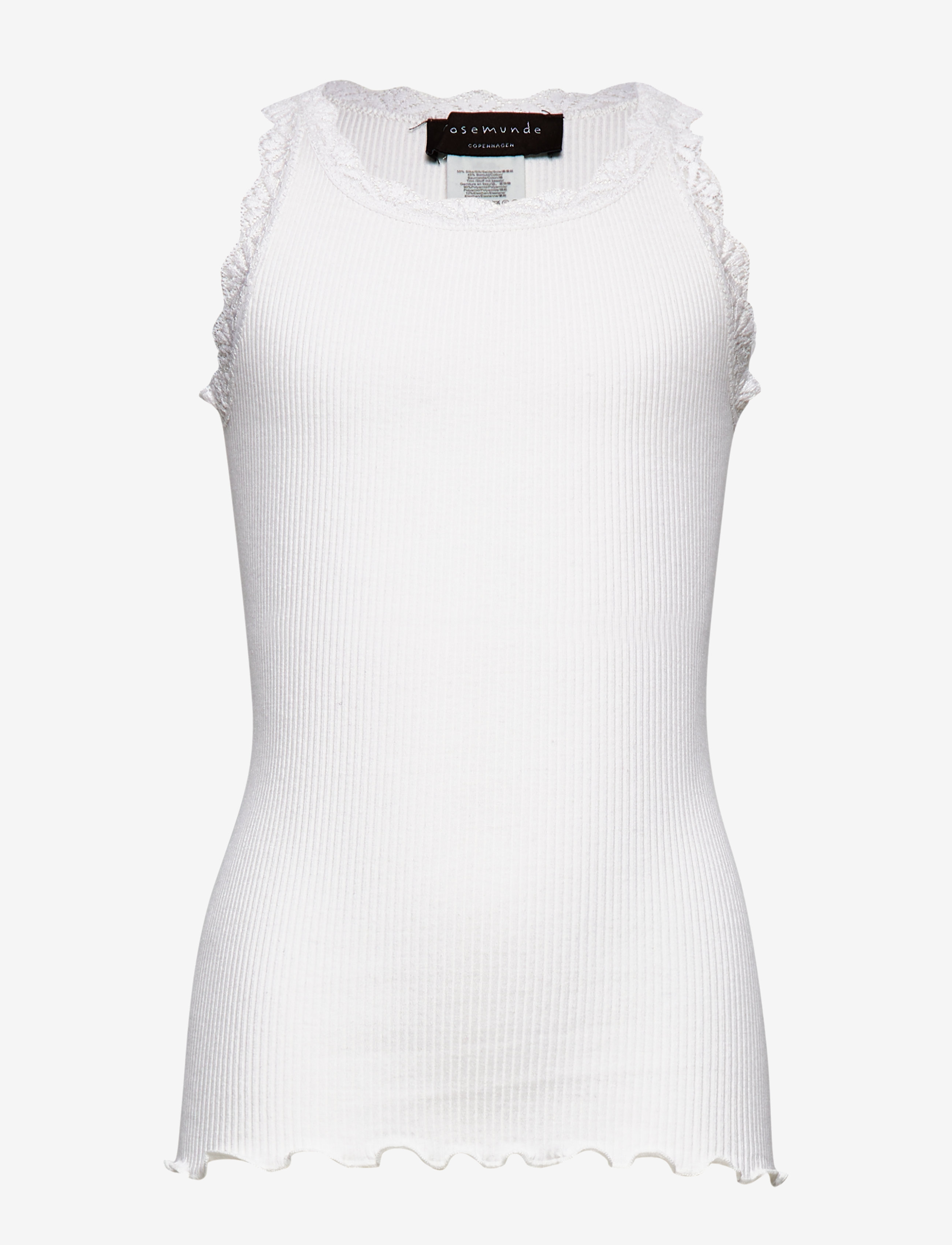 Rosemunde Kids RKBeatha SL Strap Lace Top - 4 for 3 - NEW WHITE / white