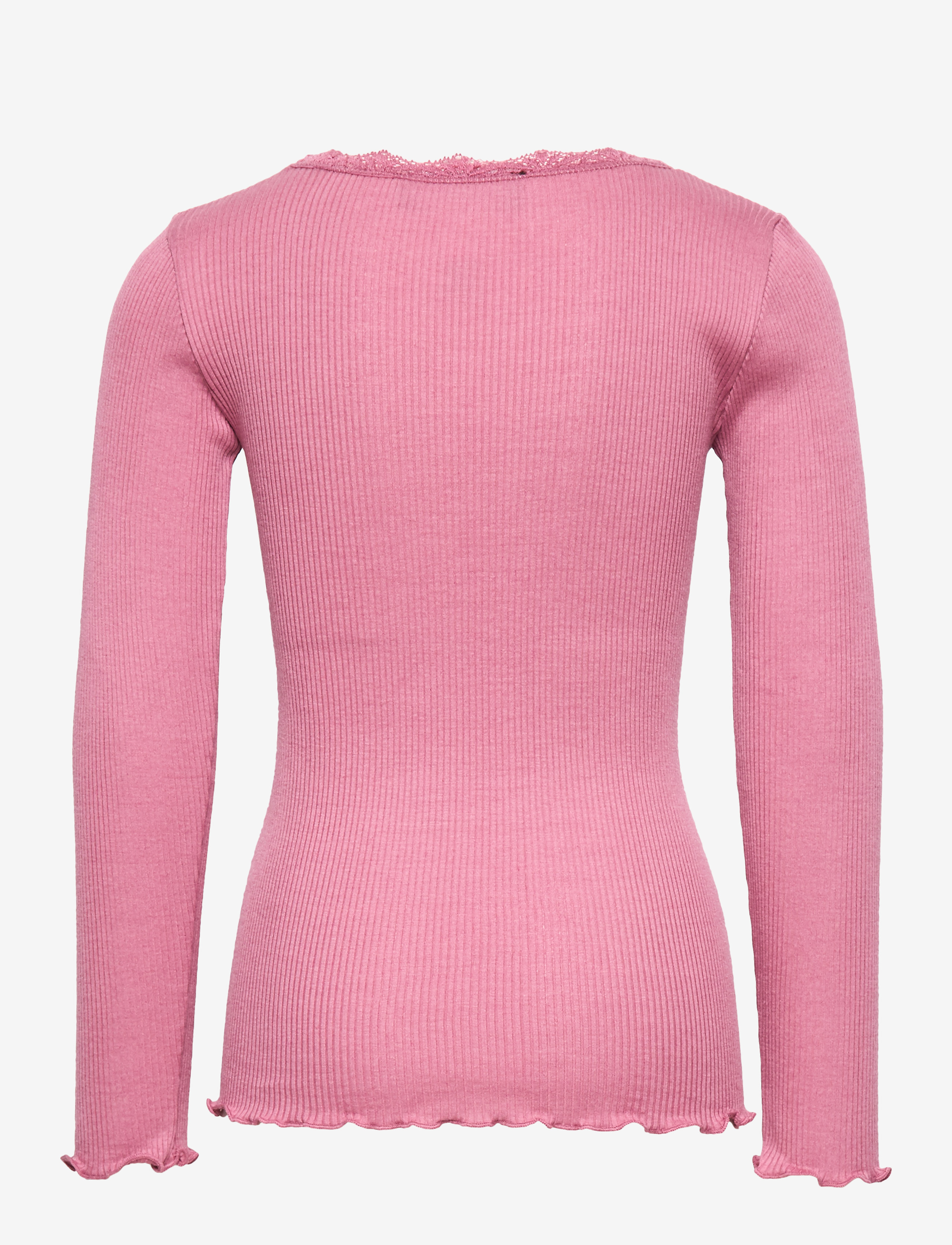 Rosemunde Kids - RKBeatha LS Lace Top - pikkade varrukatega t-särgid - mesa rose - 1